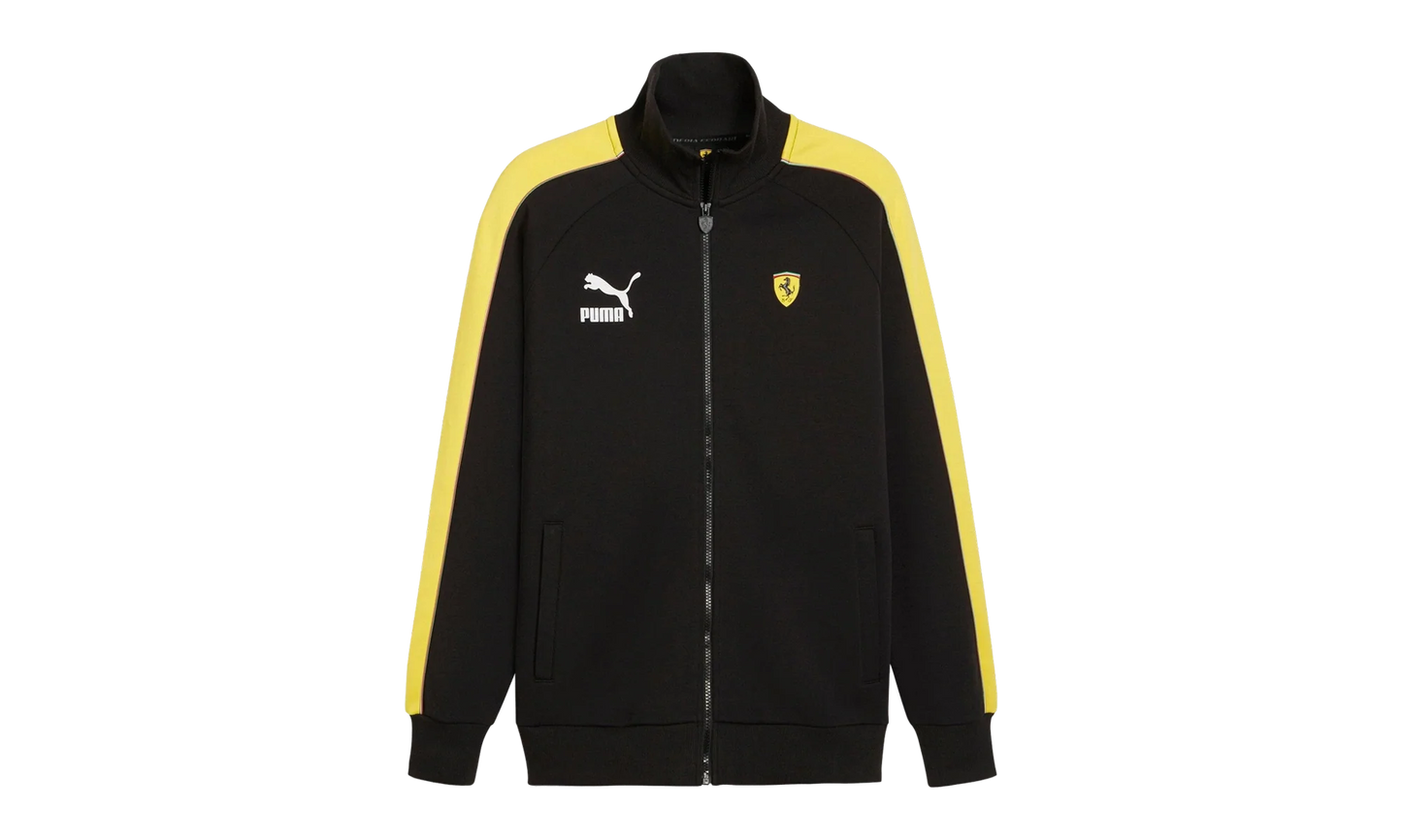 SCUDERIA FERRARI RACE ICONIC T7 TRACK JACKET "Black" 625198 01