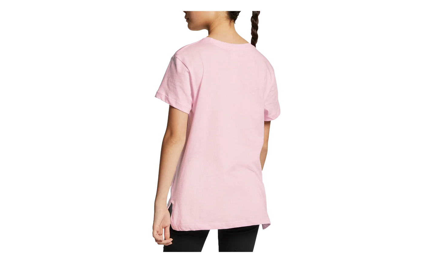 Sportswear Foliage Futura Graphic Tee GS "Pink / Multicolor" BQ0988 663