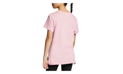 Sportswear Foliage Futura Graphic Tee GS "Pink / Multicolor" BQ0988 663