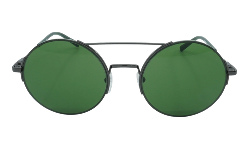 Round Sunglasses "RUTHENIUM/GREEN" MCM160S-072