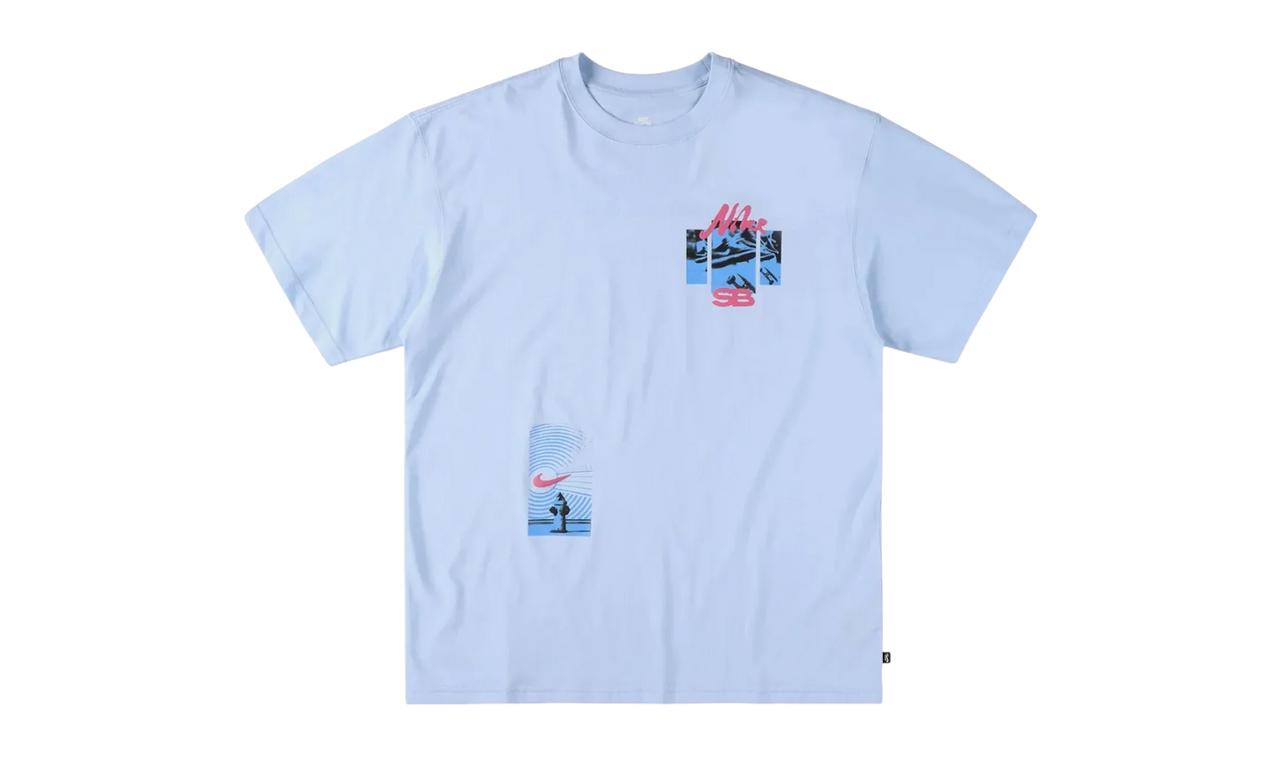 SB Max90 Skate T-Shirt "Celestine Blue" HV1304 441