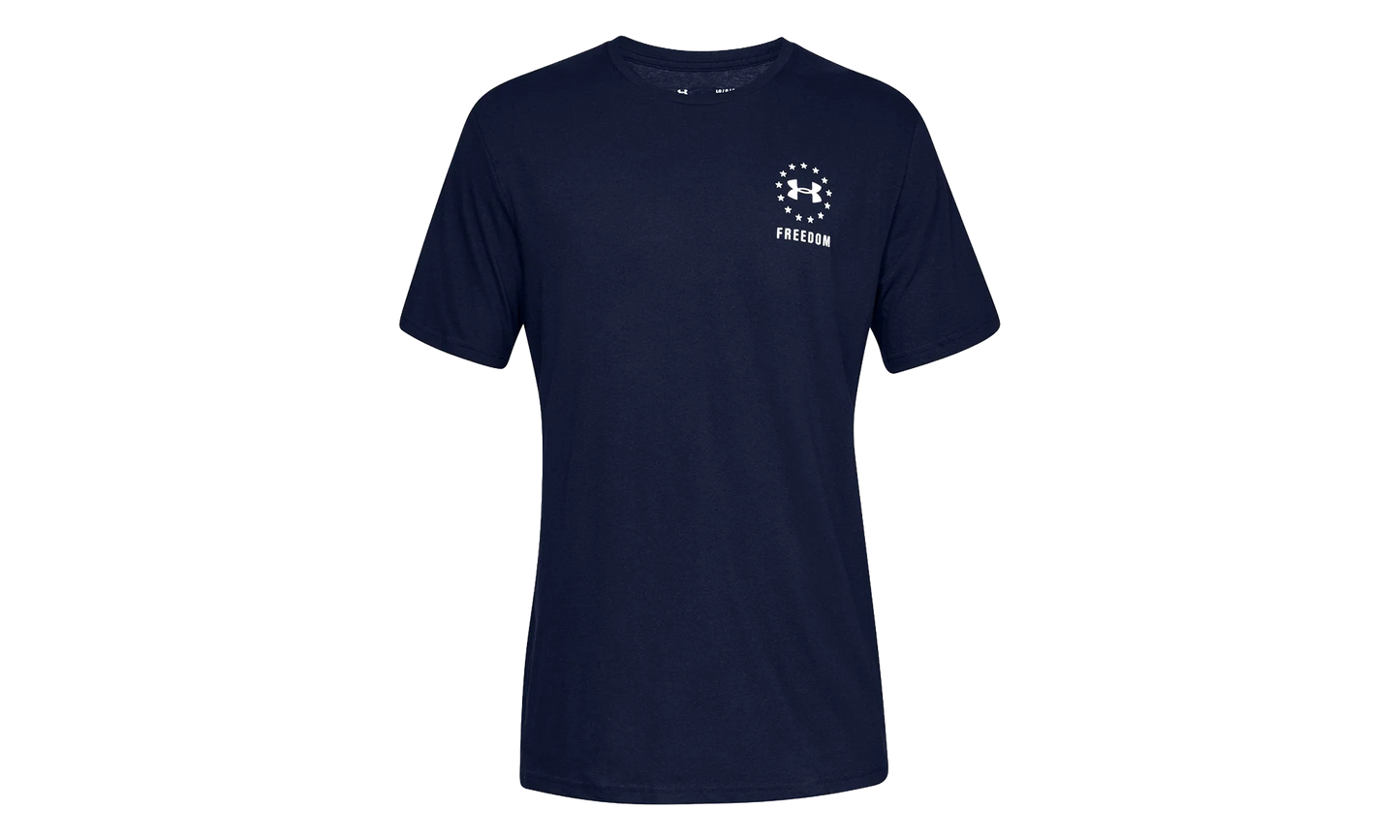 Freedom Left Chest Live T-Shirt "Academy Blue / White" 1330059 408