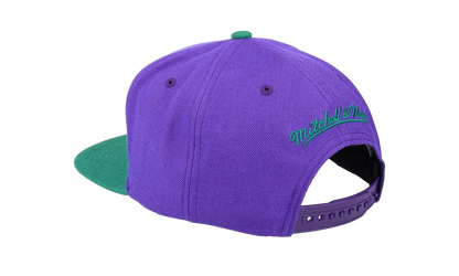 NBA Hardwood Classics Team 2 Tone 2.0 Snapback Cap "Utah Jazz - Purple / Green" HHSS3267 NOJYYPPPPRGN