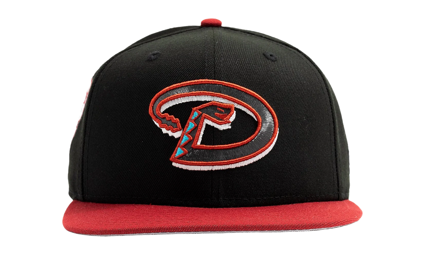 59FIFTY Arizona Diamondbacks 1998 Inaugural Season Fitted Hat "Black / Red" NE488