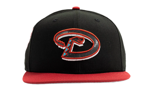 59FIFTY Arizona Diamondbacks 1998 Inaugural Season Fitted Hat "Black / Red" NE488