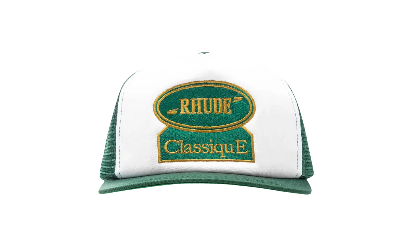 Classique Hat "Hunter Green/White" PF22HA01359797