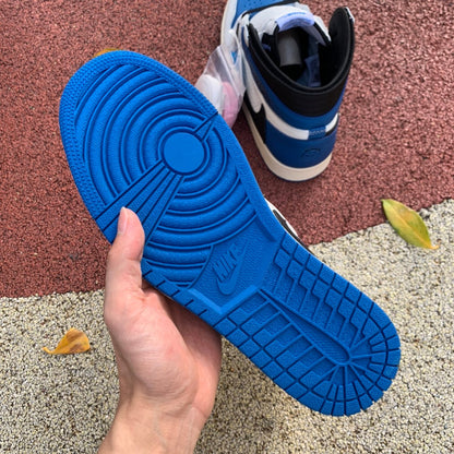 1 Travis Scott Fragment Military Blue