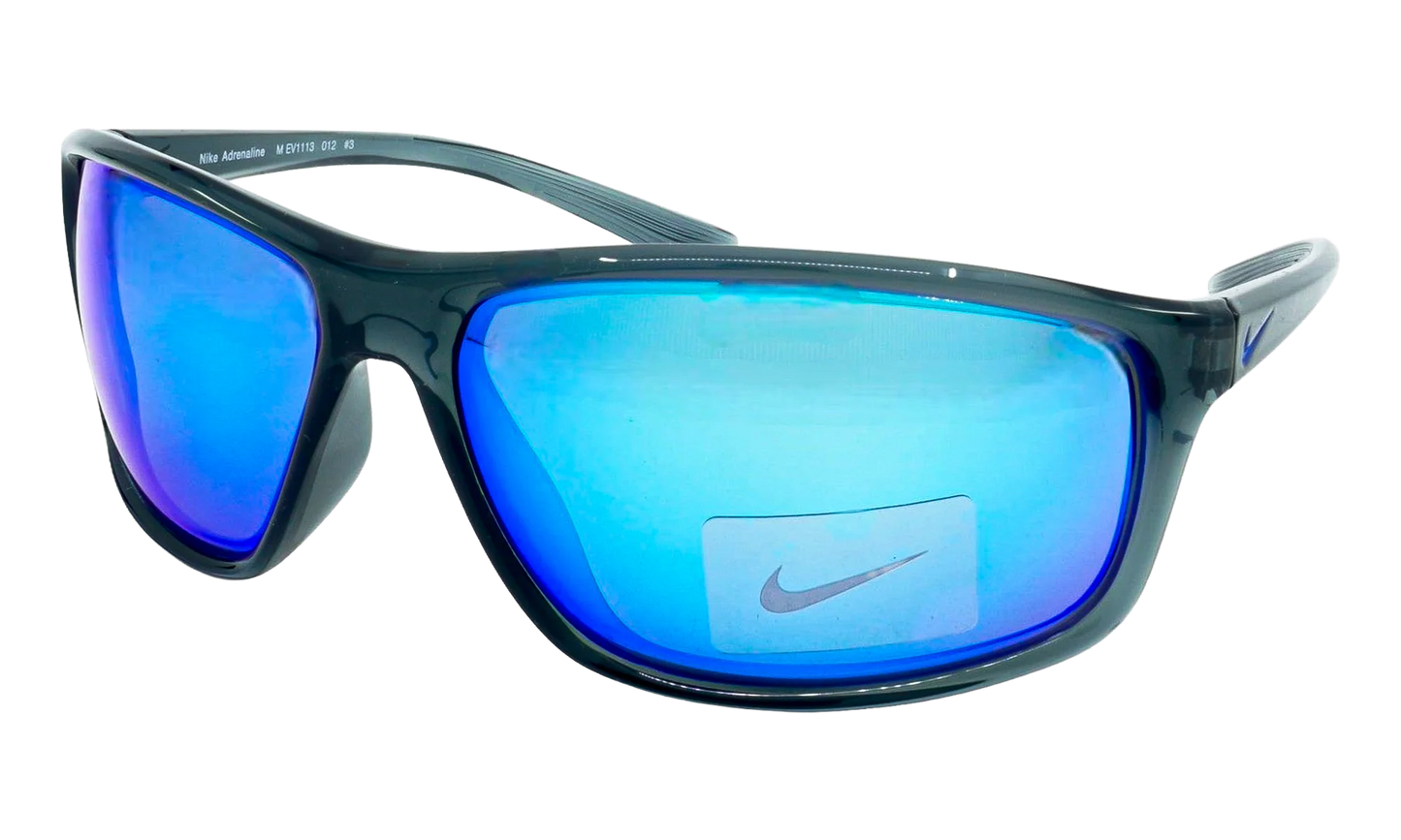 Adrenaline M Sunglasses "Smoke Grey / Blue / Green Mirror" EV1113 012