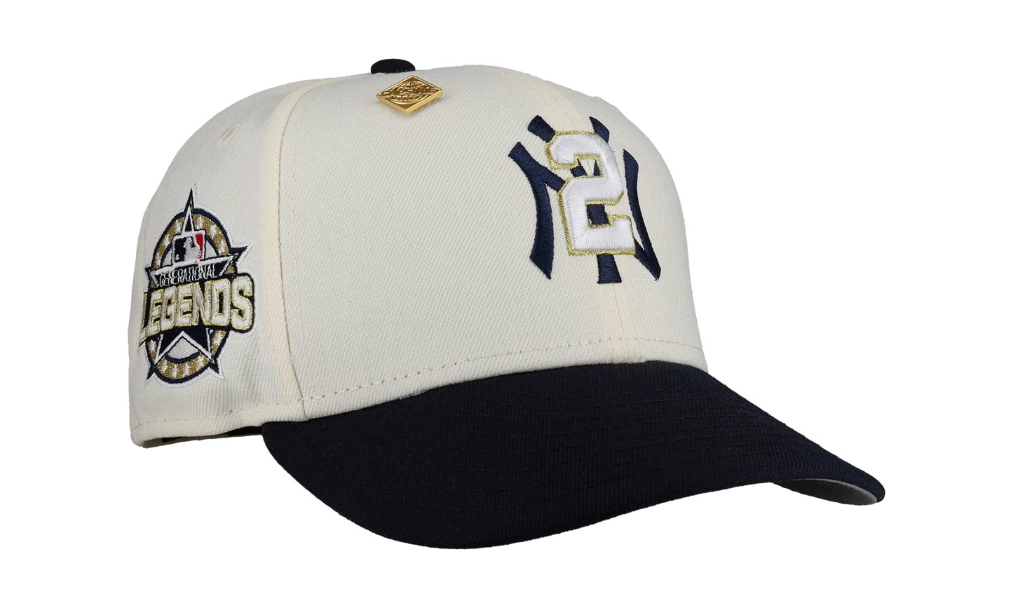 59FIFTY New York Yankees Generational Legends Derek Jeter Fitted Hat "Cream / Black" NE284