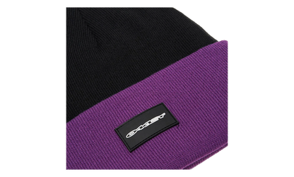 TC Stretch Logo Beanie "Blackout / Ultra Purple" FOS900936 9EB
