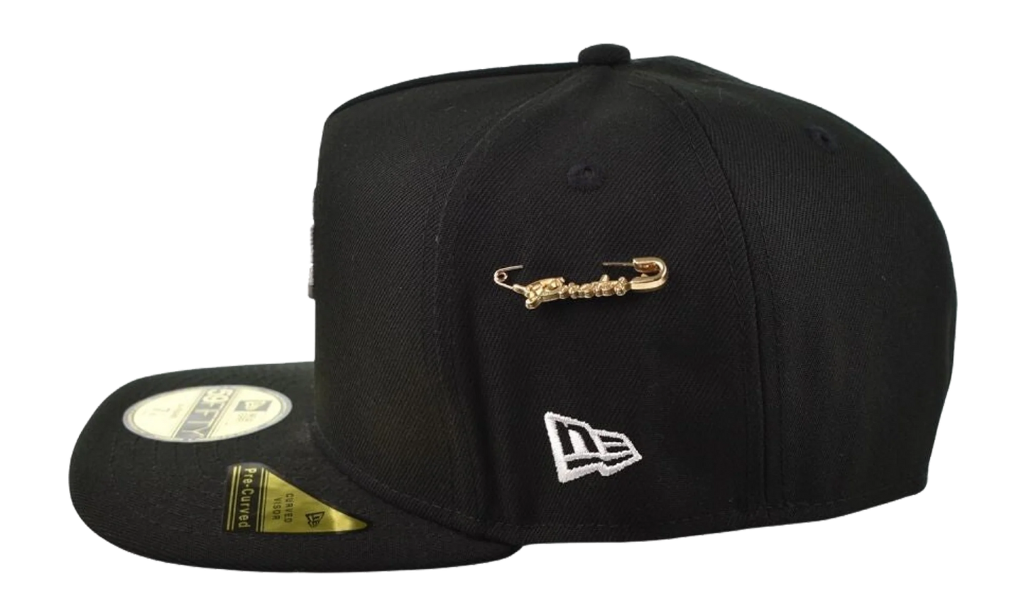 59FIFTY Pittsburgh Pirates Fitted Hat "Script Safety Pin" 60668864