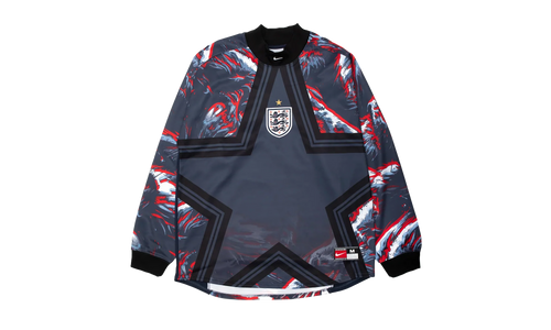 England Authentic Goalkeeper Football T-Shirt "Black / Obsidian / White" IO0792 010
