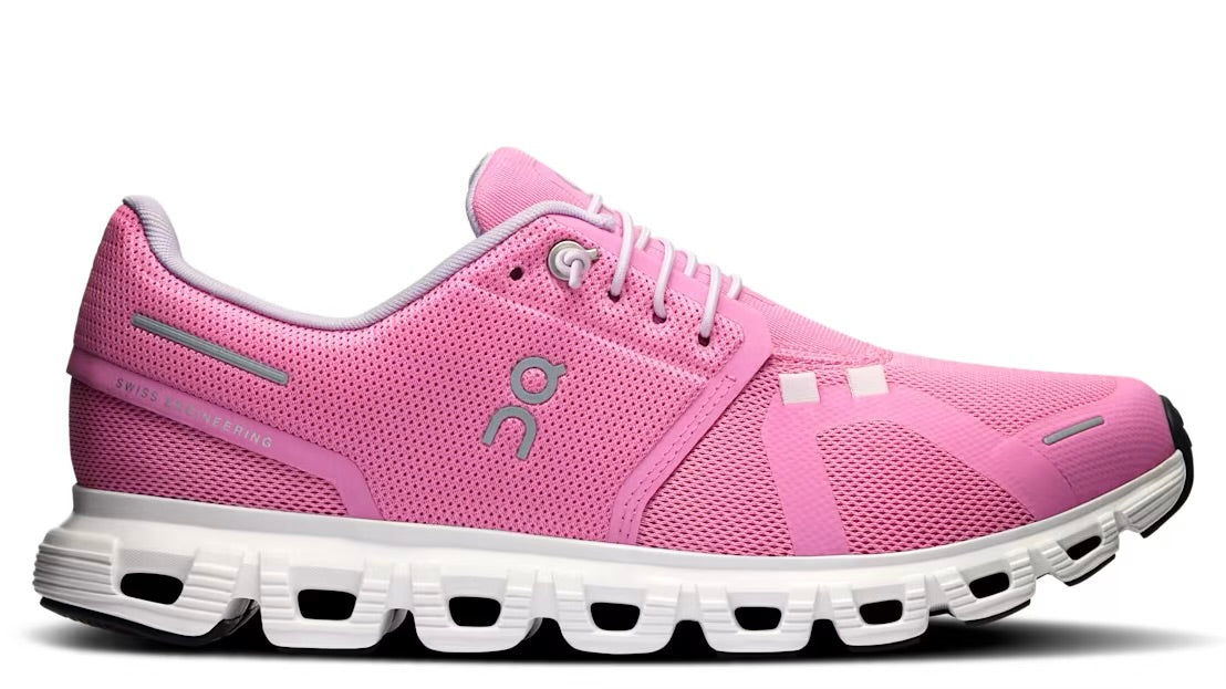 Running Cloud 6 Raspberry White (Women's)
