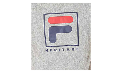 Heritage F Box Logo T-Shirt "Heather Grey" LM913787 073