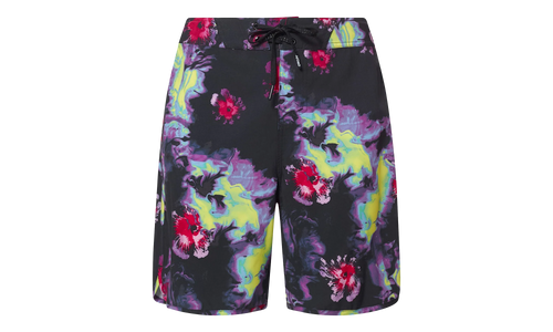 19" Floral Splash Boardshort "Acid Flower Print" FOA404305 9T6