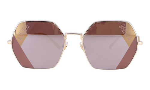Hexagon Sunglasses "Shiny Gold" MCM126S-717