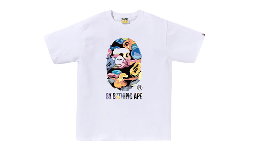 Art Camo By Bathing Ape Tee "White" 1L80 110 036 WHT