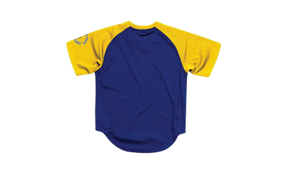 NBA Final Seconds Mesh V-Neck Shirt "Golden State Warriors - Blue" BA87OQ GSW B JXY