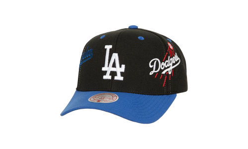 MLB Overbite Pro Snapback Cap "Los Angeles Dodgers - Black" HHSS7316 LADYYPPPBLCK