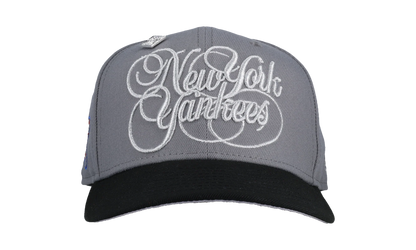 59FIFTY New York Yankees 1980 All Star Game Cursive Script Fitted Hat "Grey" NE237