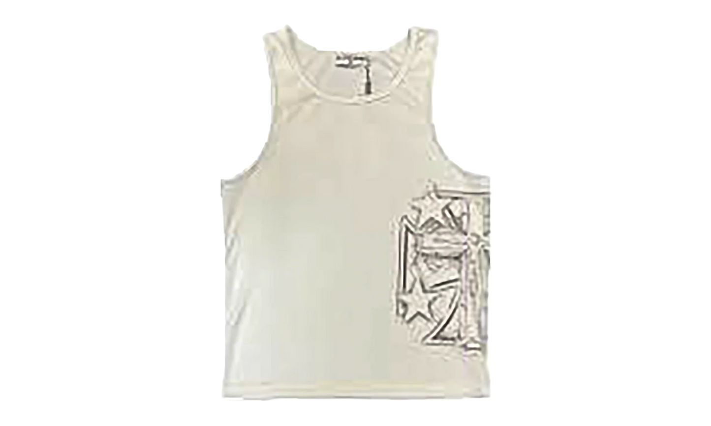 Jesus Tank "White" 00ZX0CTQ