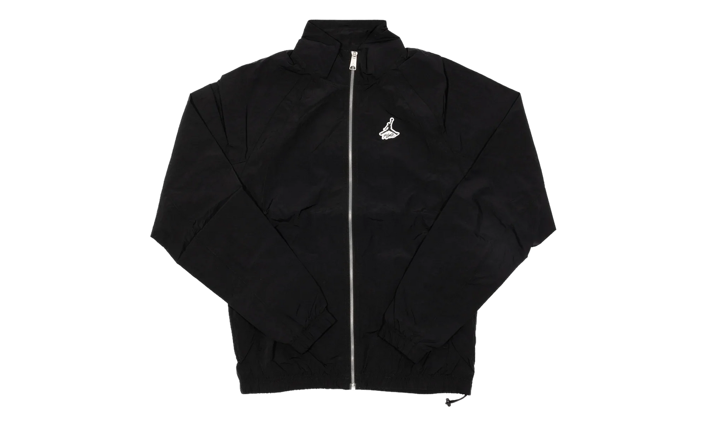 Jordan Metallic Zipper Sports Jacket "Black" DH9037 010