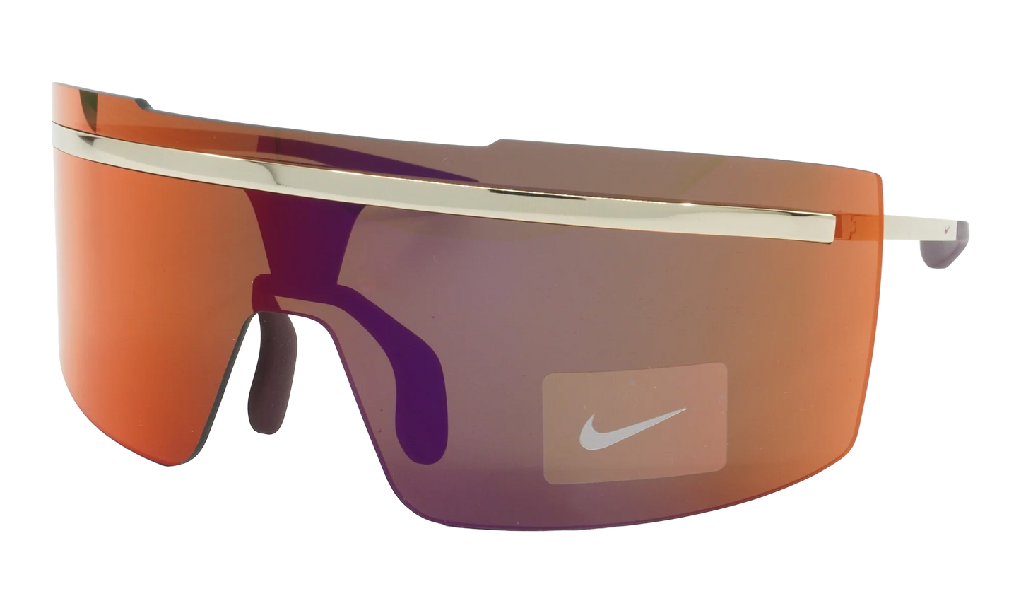 Echo Shield M Sunglasses "Gold / Crimson Mirror" FD1884 750