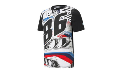 BMW Motorsport Street Vintage Tee "Black" 599493 01
