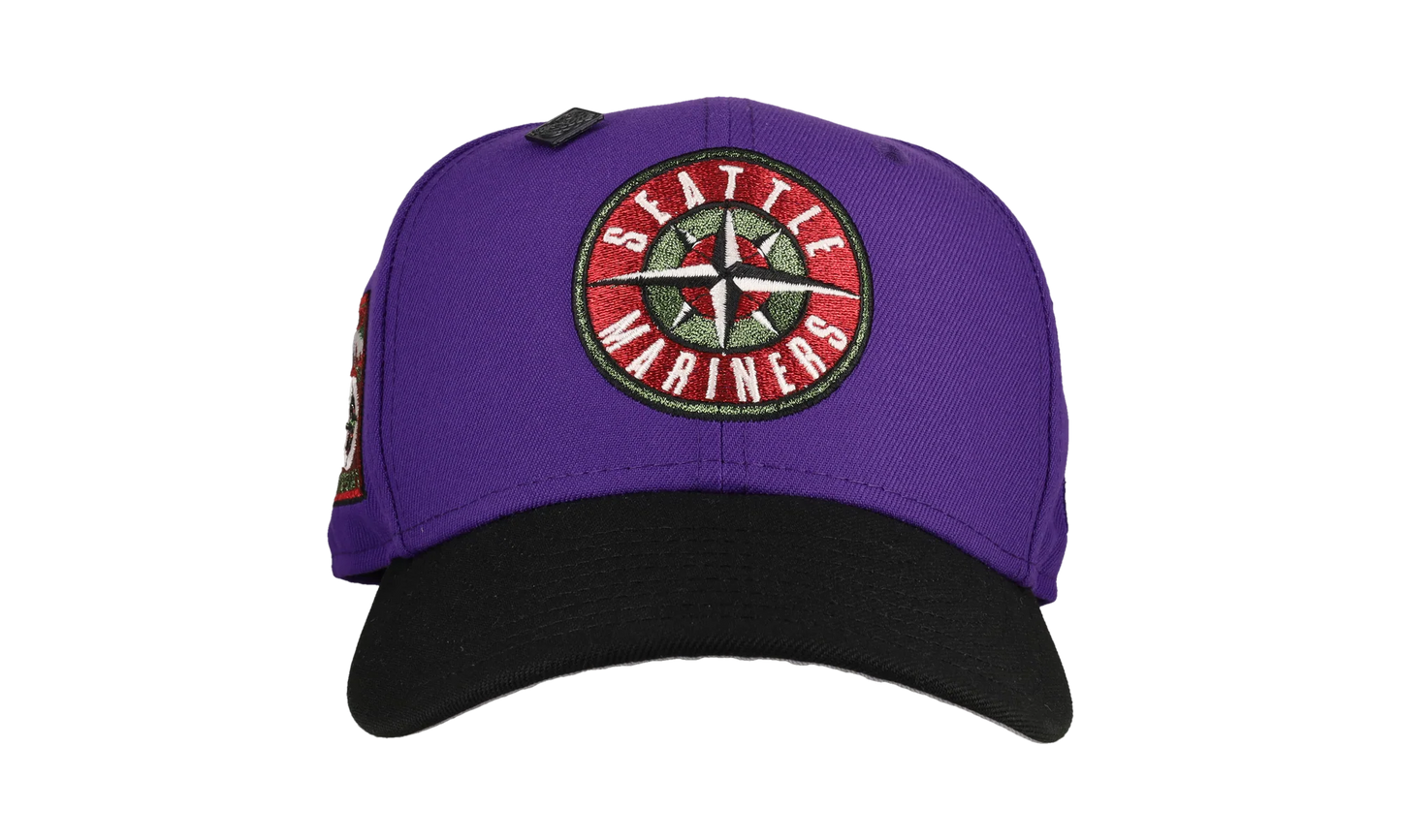 59FIFTY Seattle Mariners 40th Anniversary Fitted Hat "Purple Shock" NE377
