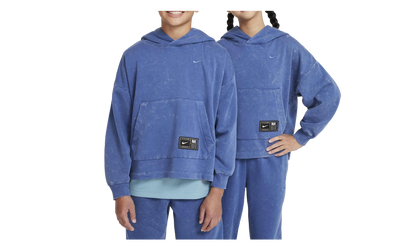 Fleece Pullover Hoodie GS "Mystic Navy" FZ5266 461