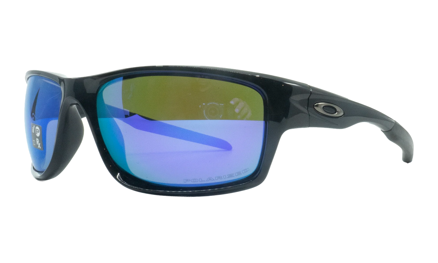 Canteen Polarized Sunglasses "Polished Black / Violet Iridium Polarized" OO9225 07