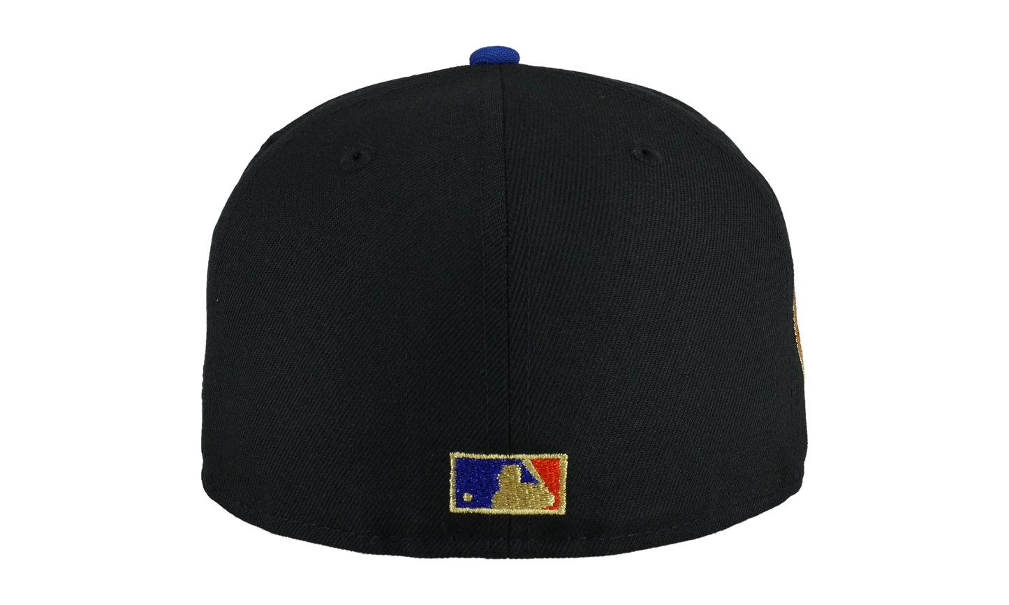 59FIFTY New York Mets 1969 World Series Fitted Hat "Script Metallic - Black" 123451300330