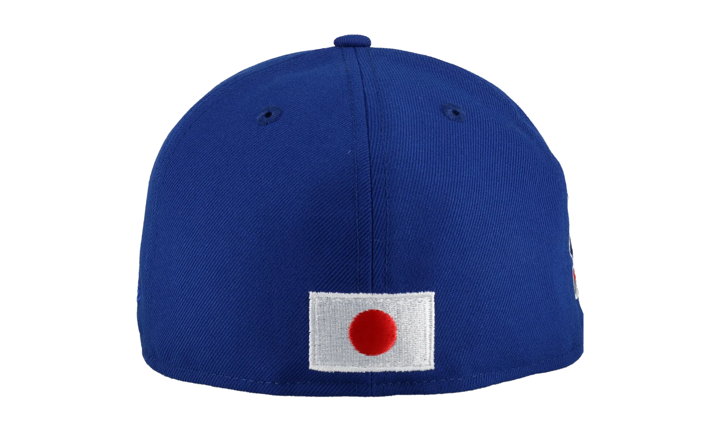 59FIFTY Los Angeles Dodgers Ohtani 50/50 Batting Fitted Hat "Royal Blue / Metallic" 44666347520188