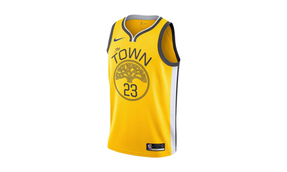 NBA Swingman Earned Edition Jersey GS "Golden State Warriors Draymond Green - Yellow" 9Z2B7B1CP Green