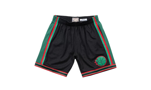 NBA Christmas Swingman Shorts "1993 Golden State Warriors - Black" SMSHNG18809 GSWBLCK193