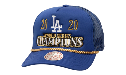 MLB Golden Champs Trucker Cap "Los Angeles Dodgers - Blue" HT9420 LADBLUE