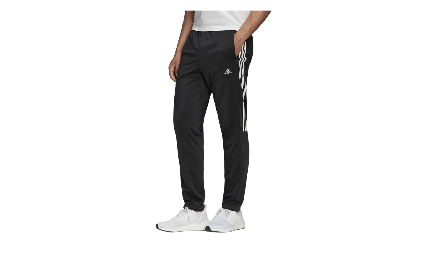 ESSENTIALS 3-STRIPES TAPERED TRICOT PANTS "Black" FK3157