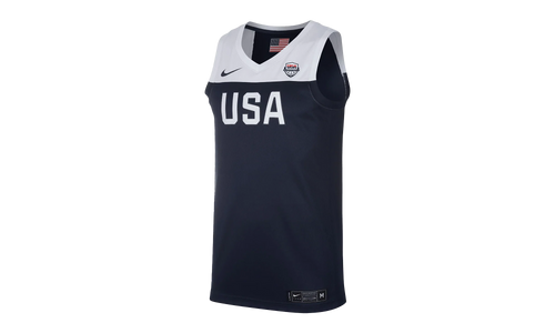 USA Basketball Road Jersey "Obsidian" CJ6872 451