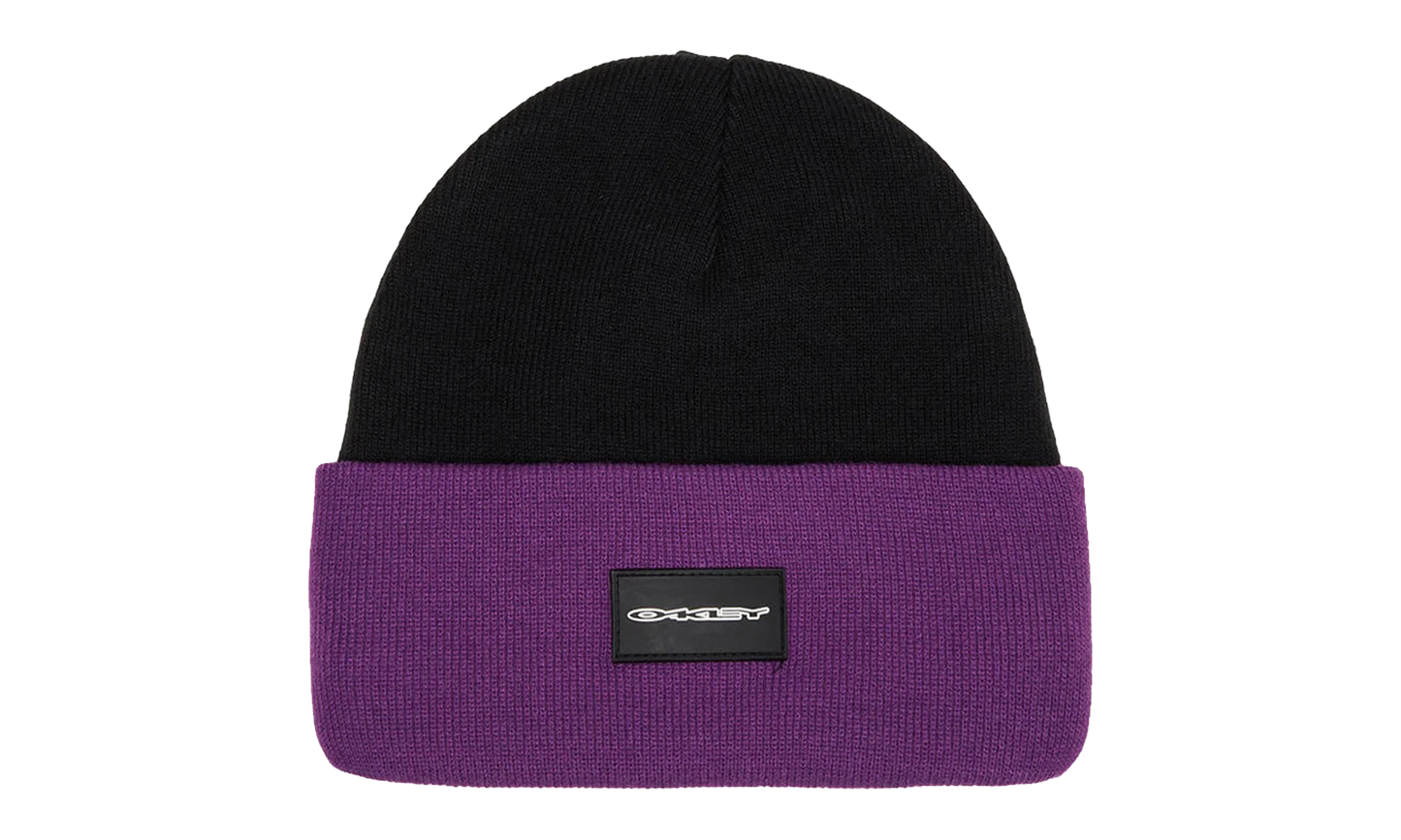 TC Stretch Logo Beanie "Blackout / Ultra Purple" FOS900936 9EB