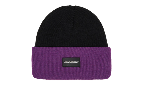 TC Stretch Logo Beanie "Blackout / Ultra Purple" FOS900936 9EB