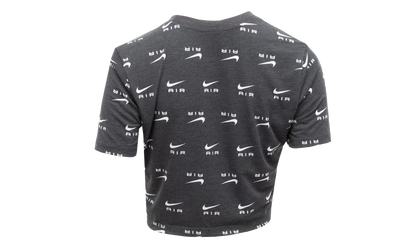 Air Slim-fit Printed Crop T-shirt WMNS "Black / White" DZ3751 010
