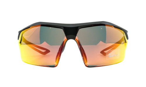 Vaporwing M Sunglasses "Matte Black / Speed Tint / Red Flash" EV0914 001