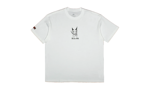 SB Charcoal Dunk T-shirt "White" HV2195 100