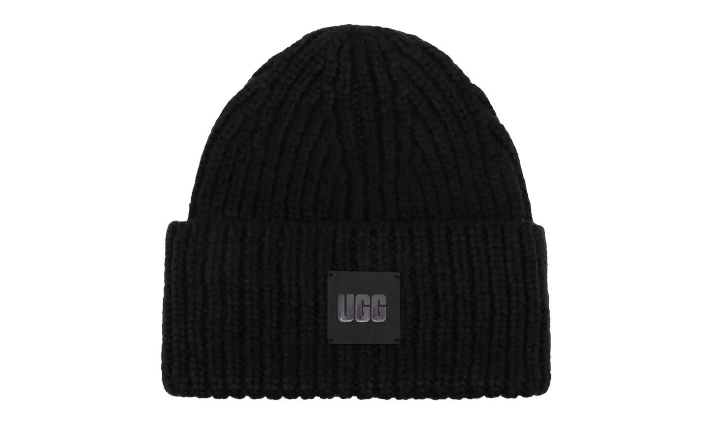 Chunky Beanie Rib Knit "Black" 20061 BLK