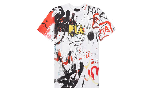 Liam Graffiti Tee "White" T1192WTGFT