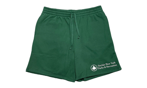 Parks And Rec Sweatshorts "Forest Green" SMB70 1 FGRN