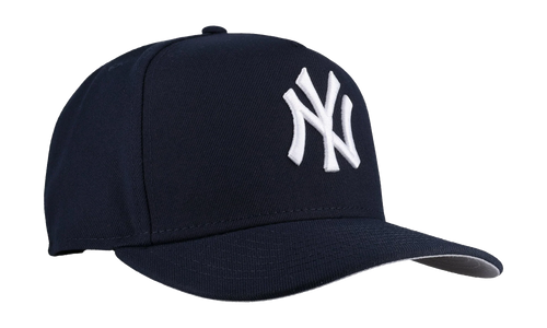 9FIFTY New York Yankees A Frame Snapback Hat "Navy" NE456