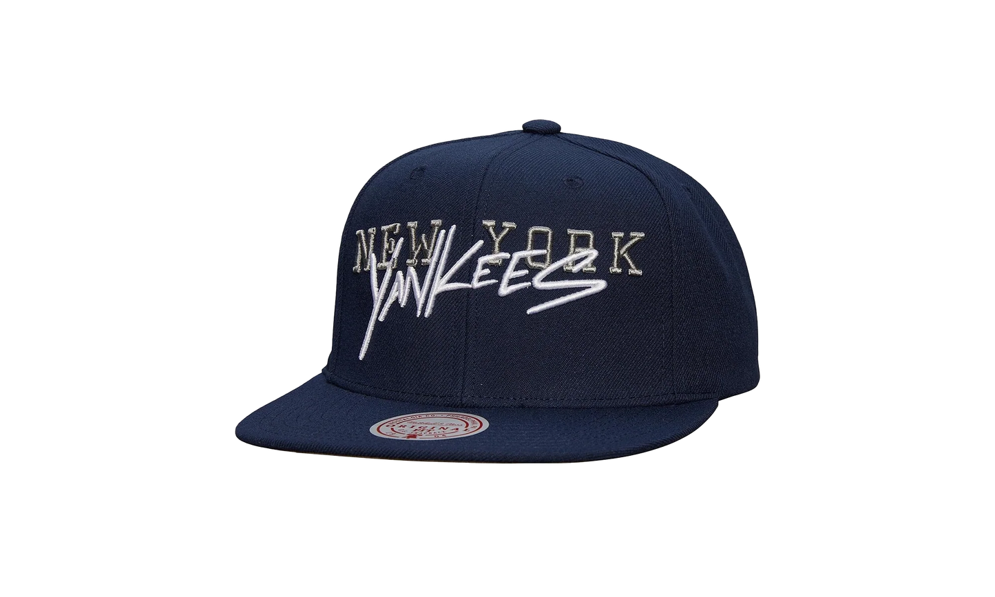 MLB Team Tagged Snapback Cap "New York Yankees - Navy" HHSS7680 NYYYYPPPNAVY
