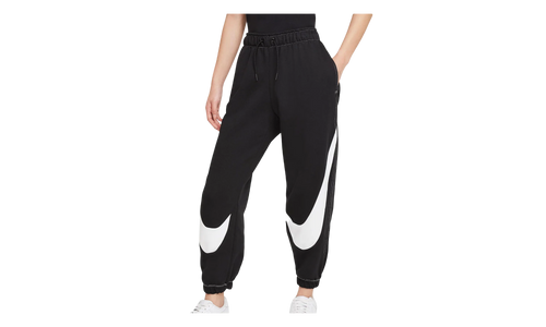 Sportswear Swoosh Fleece Joggers WMNS "Black / White" DD5582 010