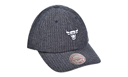 Denim Slouch Strapback Hat "Chicago Bulls Reverse - Grey" QA32Z 5BULLS